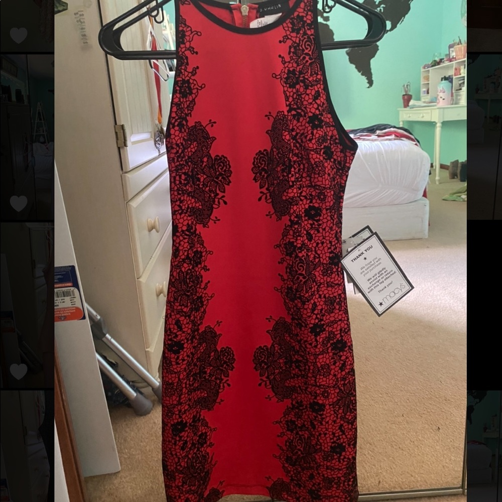 Red dress